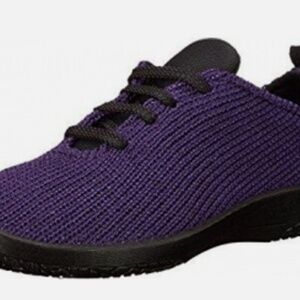 NWT A'rcopedico LS Women's Sz EU 42 US 10.5 -11 Plum Knit Sneakers Arcopedico